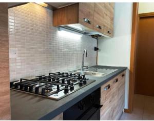 Kuchyň nebo kuchyňský kout v ubytování Apartment Artemisia - Cantù Centro