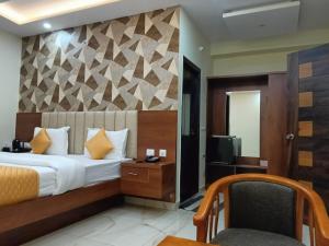 Postel nebo postele na pokoji v ubytování Dkgardenia24 + 7 fotografií