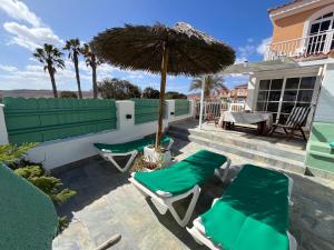 Balkón alebo terasa v ubytovaní Villa VISTALEGRE relax con increíbles vistas