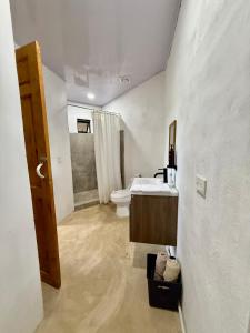 Vannituba majutusasutuses Zen Studio