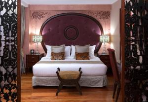 Voodi või voodid majutusasutuse Hotel Celeste Makati toas
