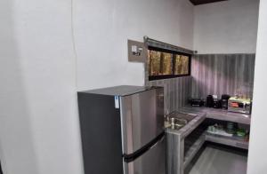 Dapur atau dapur kecil di Apartamento Bosque Encantado 2