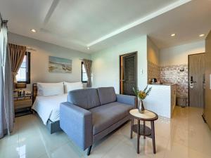 Posezení v ubytování Nalanta Hotel Pattaya