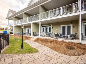 Balkón nebo terasa v ubytování Condo-hôtel Le Champlain - Condo103 Bromont
