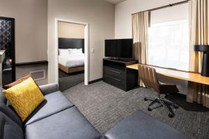TV a/nebo společenská místnost v ubytování Residence Inn Las Vegas South/Henderson