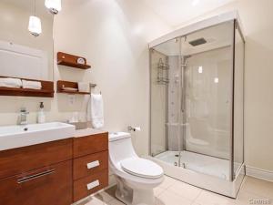 Koupelna v ubytování Condo-hôtel Le Champlain - Condo103 Bromont