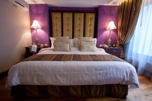 Voodi või voodid majutusasutuse Hotel Celeste Makati toas