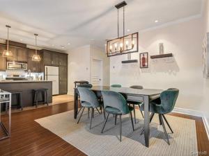 Kuchyň nebo kuchyňský kout v ubytování Condo-hôtel Le Champlain - Condo103 Bromont
