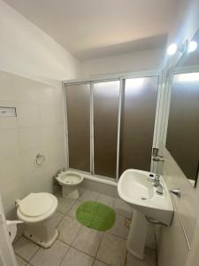 Koupelna v ubytování Casa La Paz