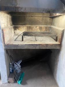 Gril dostupný pro hosty v prázdninového domu