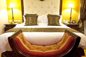 Voodi või voodid majutusasutuse Hotel Celeste Makati toas