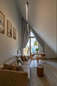 Χώρος καθιστικού στο Daj Sobie Spokój Mariental