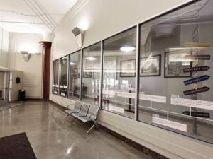 印第安纳波利斯Downtown Indy Lucas Oil- Conv Center Skywalk#2的相册照片