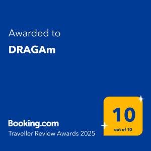 a yellow sign with the text wanted to drawan at DRAGAm in Banja Luka