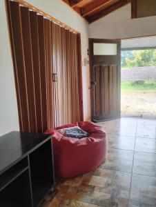 Posezení v ubytování Cabaña Mirador