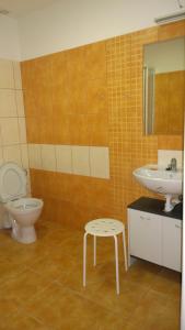 Kúpeľňa v ubytovaní Penzion Eqilon