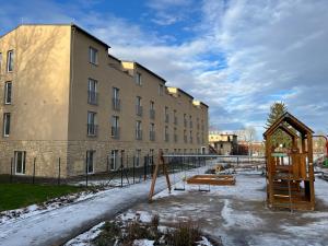 Budova, kde se apartmán nachází