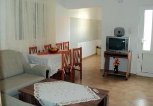 TV a/nebo společenská místnost v ubytování Apartments Niko