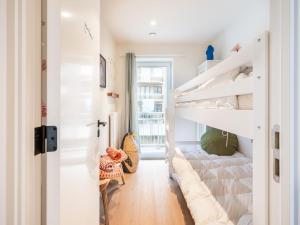 Postel nebo postele na pokoji v ubytování Apartment in Koksijde with Stunning Sea Views + 28 fotografií