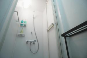 Koupelna v ubytování Hostel JAZ