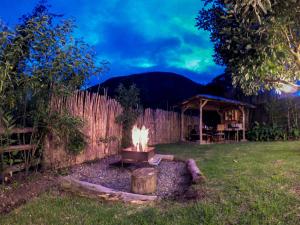 Zahrada ubytování QuillaGlamping