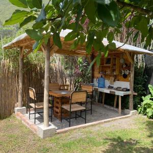 Zahrada ubytování QuillaGlamping