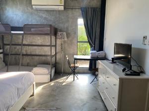 Postel nebo postele na pokoji v ubytování Nokhook House