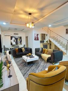 Posezení v ubytování Mide Apartment Ajah Lagod + 1 fotografie