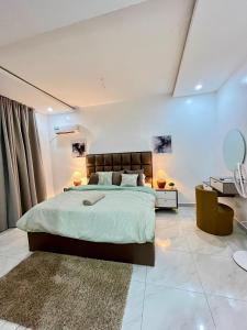 Voodi või voodid majutusasutuse Mide Apartment Ajah Lagod toas