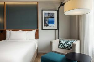 Postel nebo postele na pokoji v ubytování Courtyard by Marriott Lima Miraflores