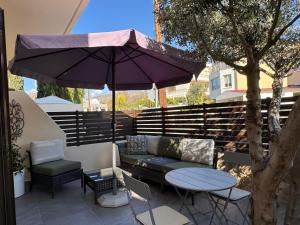 Balkón nebo terasa v ubytování Olive Apartment