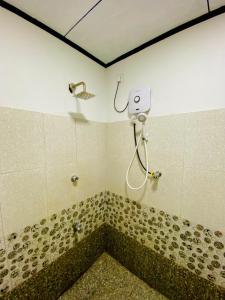 Koupelna v ubytování Green villa