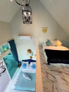 Koupelna v ubytování บ้านบลูสกาย POOL VILLA Cha-am