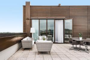 Balkón nebo terasa v ubytování AC Hotel Firenze by Marriott