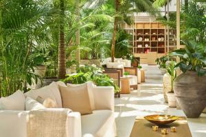 Um jardim em The Singapore EDITION
