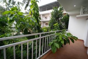 Balkón nebo terasa v ubytování Skylar Seaview Beach Resort & Ayurveda Varkala