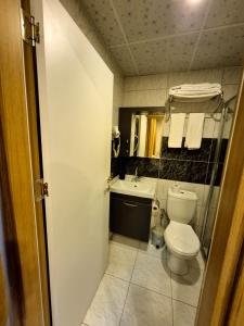 Koupelna v ubytování Toprak Apart Otel