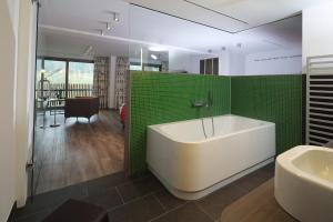 Koupelna v ubytování Hotel Traube Tonbach