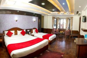 Ένα ή περισσότερα κρεβάτια σε δωμάτιο στο Samsara Boutique Hotel