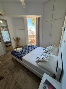 Кровать или кровати в номере Andy’s apartments