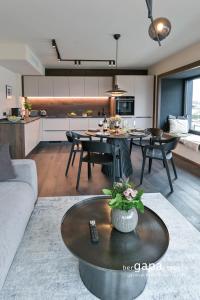 Kuchyň nebo kuchyňský kout v ubytování BergBalance