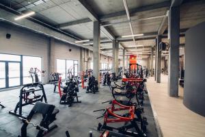 Fitness centrum a/nebo fitness zařízení v ubytování VIP Apartament-Marine