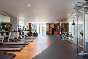 Gimnasio o equipo deportivo en Courtyard by Marriott Merida Downtown