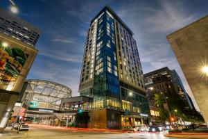 Nespecifikovaný výhled na destinaci Houston nebo výhled na město při pohledu z hotelu