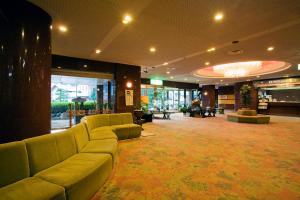 Posezení v ubytování Yunogo Grand Hotel