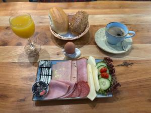 Možnosti zajtrka za goste nastanitve Ambiente Hotel Strehla