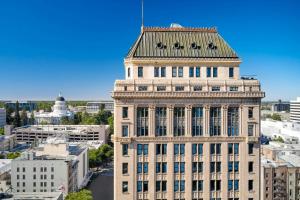 Nespecifikovaný výhled na destinaci Sacramento nebo výhled na město při pohledu z hotelu