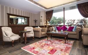 Posezení v ubytování Le Marde Hotel