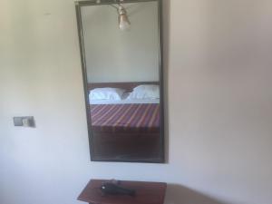 Postel nebo postele na pokoji v ubytování Menik's place
