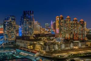 Linna Macau üldine vaade või majutusasutusest W Macau - Studio City pildistatud vaade
